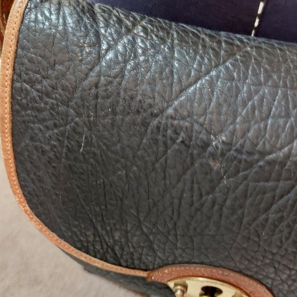 Dooney & Bourke Black and Tan Crossbody Bag - Picture 4 of 13
